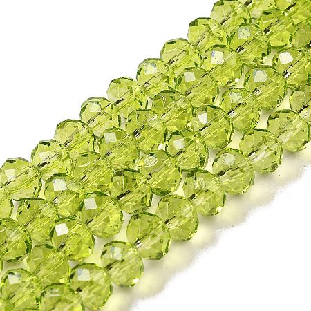 Transparent Baking Paint Glass Beads X1-DGLA-A034-T8mm-D05-1