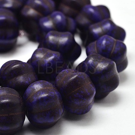Dyed Synthetic Turquoise Bead Strands G-M148-07-A-1
