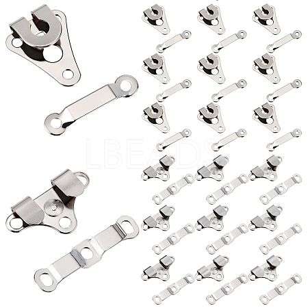 60Pcs 2 Styles Brass Adjustable Jean Button Pins KK-GF0001-21P-1