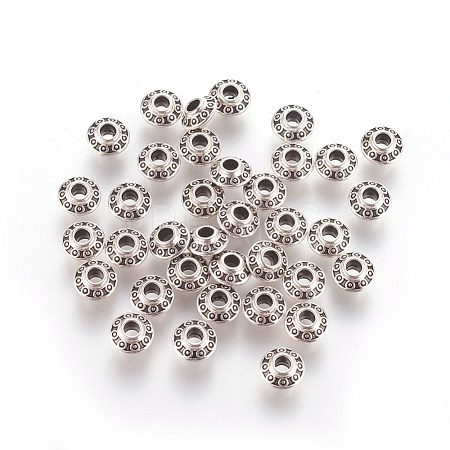 Tibetan Style Alloy Spacer Beads LF0725Y-NF-1