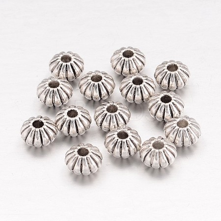 Tibetan Style Alloy Spacer Beads K0NN1042-1