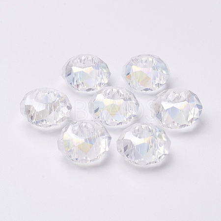 Glass European Beads X-GDA010-01-1
