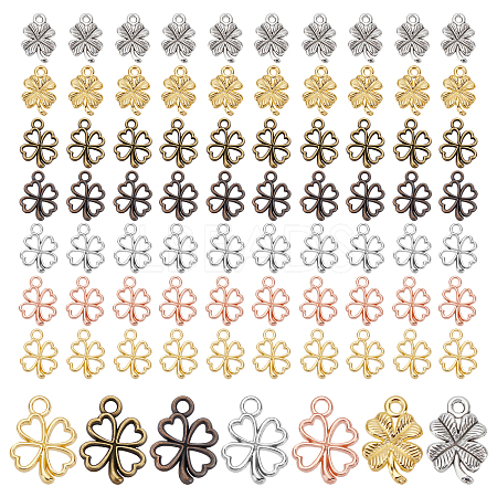140Pcs 7 Style Alloy Pendants PALLOY-PH0001-94-1
