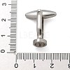 304 Stainless Steel Metal Buttons STAS-M084-12G-01-3