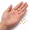 ABS Plastic Imitation Pearl Cabochons SACR-R749-8x5mm-M-4