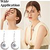 Alloy Hollow Moon Big Pendants FIND-NB0002-45-6