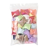 32Pcs UV Plating Rainbow Iridescent Acrylic Beads OACR-FS0002-13-6
