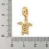 304 Stainless Steel European Dangle Charms STAS-U005-18G-3