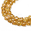Handmade Millefiori Glass Bead Strands LAMP-J035-6mm-32-2