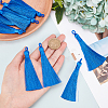 10Pcs Nylon Tassels Big Pendant Decorations FIND-SC0003-38C-3
