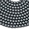 Eco-Friendly Dyed Glass Pearl Round Beads Strands HY-A002-6mm-RB077-4