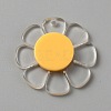 Transparent Resin Pendants LS-RESI-WH0029-46B-09-1