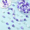 120Pcs 4 Styles ABS Plastic Imitation Pearl European Beads FIND-SC0019-27A-5