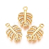 Brass Micro Pave Cubic Zirconia Charms KK-G391-15G-1