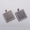 Alloy Pendant Cabochon Settings ALRI-TAC0001-05A-B-2