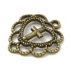 Tibetan Style Alloy Pendants TIBE-I026-6016AB-2