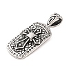 316 Surgical Stainless Steel Big Pendants STAS-Z073-56AS-02-2