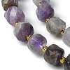 Natural Amethyst Beads Strands G-Q010-A07-01-4