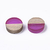 Resin & Wood Cabochons RESI-S358-70-H53-2