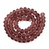 Transparent Glass Beads Strands EGLA-A044-T8mm-MD13-3