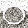 Spray Painted Picasso Cylinder Glass Seed Beads GLAA-T028-12A-09-3