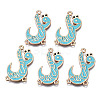 Alloy Enamel Chandelier Component Links PALLOY-Q441-041-RS-1