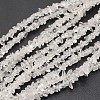 Chips Natural Quartz Crystal Beads Strands G-N0164-30-1