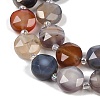 Natural Botswana Agate Beads Strands G-C116-A65-01-3