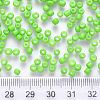 12/0 Baking Paint Glass Round Seed Beads SEED-S036-01A-16-3