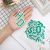 2 Sets Computerized Embroidery Cloth Iron On Patches DIY-GF0006-01-3