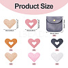 6Pcs 6 Styles PU Leather Bookmarks AJEW-TA0002-03-3