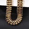316L Surgical Stainless Steel Link Chain Choker Necklaces SA-CBAB122-03G-1