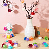 CRASPIRE 210Pcs 14 Colors 3D Foam Rose Ornament Accessories DIY-CP0008-68-4