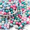 Opaque Acrylic Beads SACR-Q004-02F-1