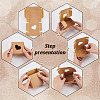 Kraft Paper Box CON-WH0068-78B-4