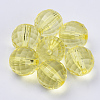 Transparent Acrylic Beads TACR-Q254-24mm-V21-1