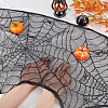 Halloween Theme Polyester Lace Embroidery Table Mats AJEW-WH0166-64-3