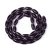 Transparent Glass Beads Strands GLAA-T028-15T-01-2