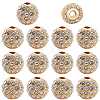 20Pcs Alloy Rhinestone Beads FIND-PA0001-21-7