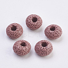 Natural Dyed Lava Rock European Beads G-E477-A-2