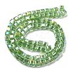 Electroplate Glass Beads Strands EGLA-H108-01A-AB03-2