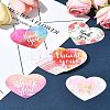 Coated Paper Thank You Greeting Card DIY-FS0007-76A-11