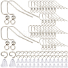 200Pcs 304 Stainless Steel Earring Hooks STAS-SP0001-44-1