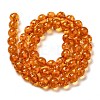 Resin Imitation Amber Beads Strands X-RESI-Z017-01B-2