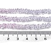 Transparent Glass Bead Strands X-GLAA-H023-03L-5