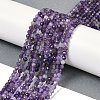 Natural Amethyst Beads Strands X-G-A252-A03-01-1