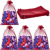 30pcs Large Organza Pouches Portable Shoes Bag Travel Storage Drawstring Bags OP-SP0001-03A-04-1