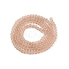 Transparent Glass Beads Strands EGLA-A044-T2mm-MD20-3