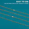 12Pcs 2 Style Brass Lobster Claw Clasps KK-SC0002-26-5
