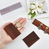 4Pcs 2 Style Black Walnut Earring Display Stand EDIS-FG0001-45-3